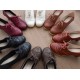 Sentaro British Style Brogue Low and Medium Heel Shoes(6 Colours/Full Payment Without Shipping)